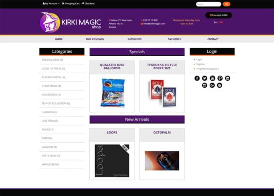 kirkimagic com new