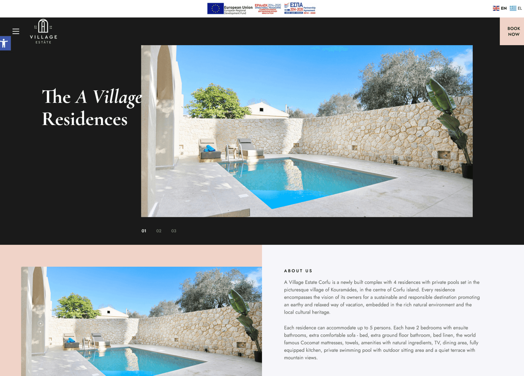 avillagecorfu.com