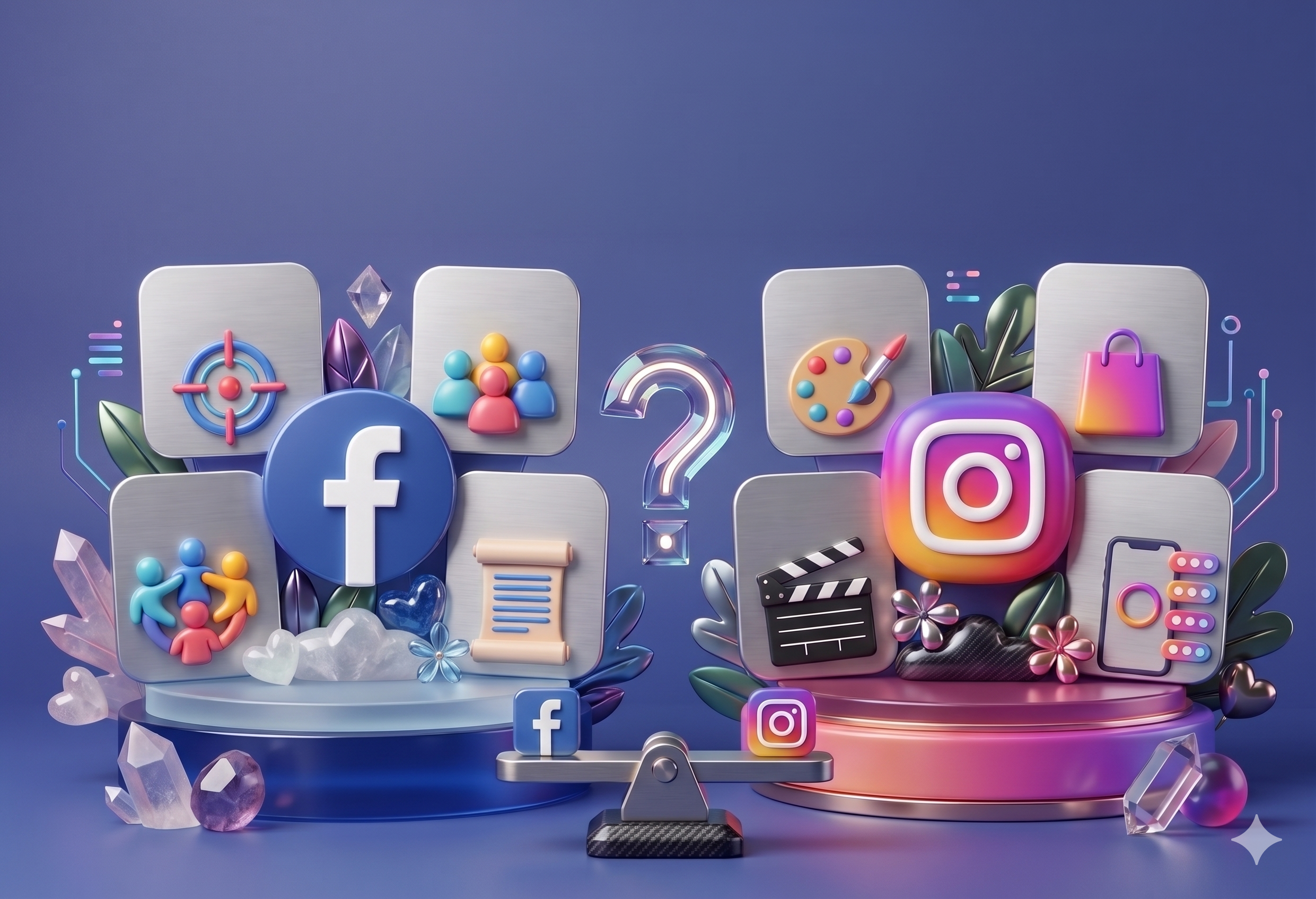Διαχείριση περιεχομένου σε Facebook και Instagram για επιχειρήσεις
