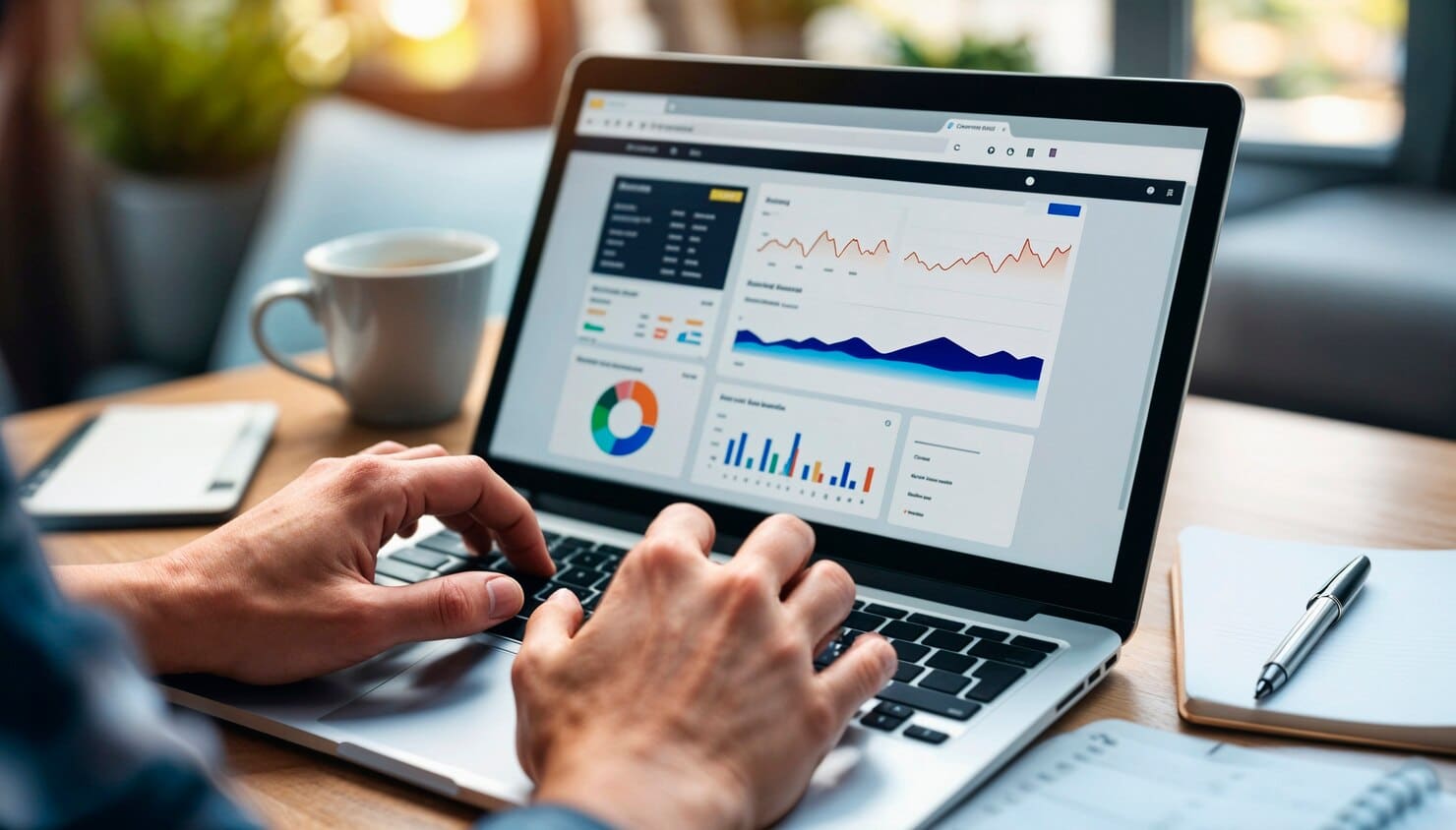 Dashboard ανάλυσης δεδομένων - μέτρηση απόδοσης Google Ads και SEO
