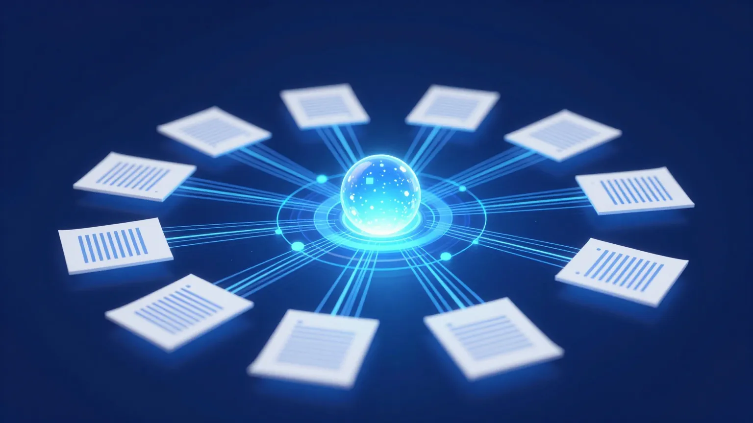 GEO Generative Engine Optimization - η τεχνητή νοημοσύνη συνθέτει μία απάντηση από πολλές πηγές